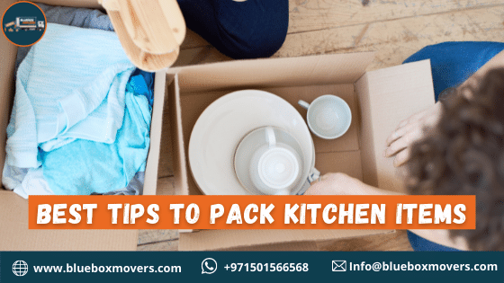 Tips to pack kitchen items